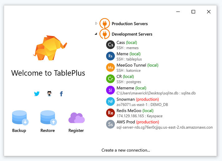 TablePlus Crack 4.9.16 +Modern Native Tool for Database Management 